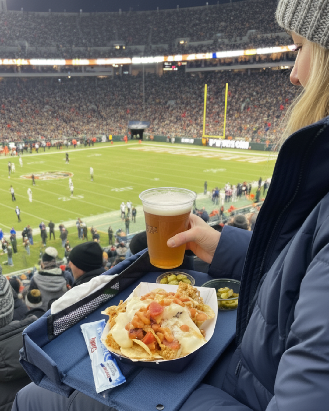 The Game Day Struggle: How to Tackle Stadium Nachos Without Missing the Play