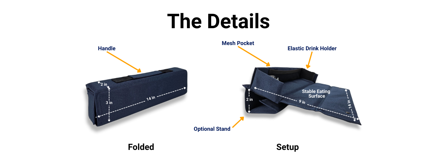 GoTray dimensions and product details